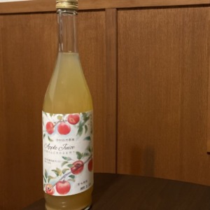 完熟りんご そのまま搾り　安曇野市の中村自然農園さん