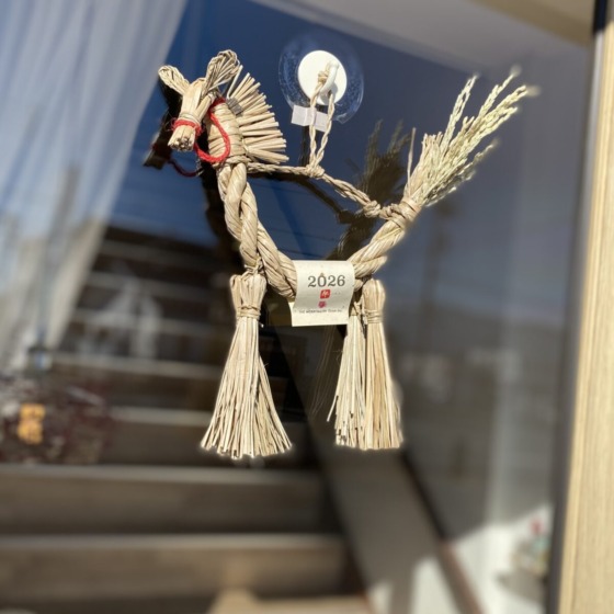 信州の作家さんによる素敵しめ飾り