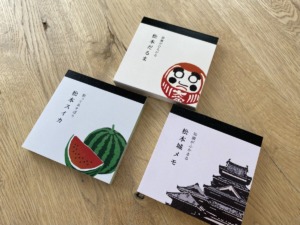 ご当地メモ帳が素敵